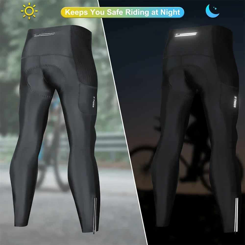 X-TIGER Men Bike Pants 5D Gel  - Mountain Biking Overalls ulasan dan harga