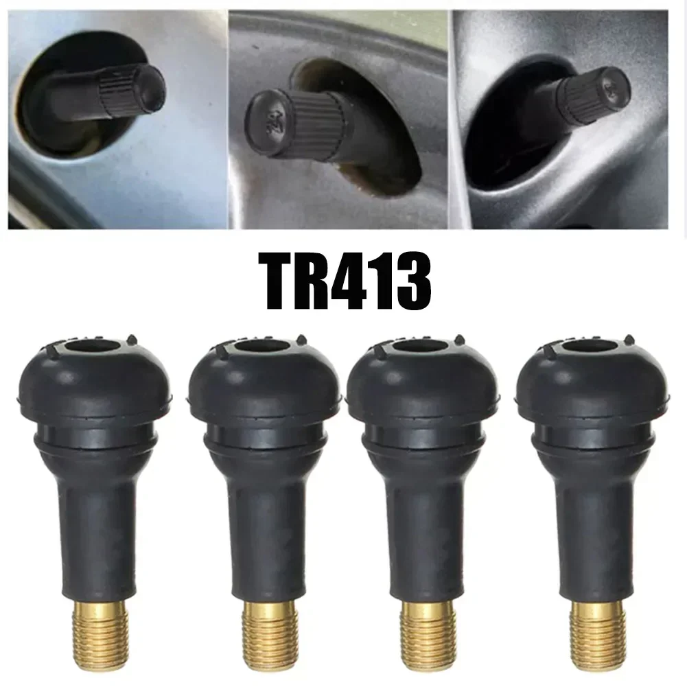 4pcs TR412/TR413 High Quality  - Tubeless Valve Core ulasan dan harga
