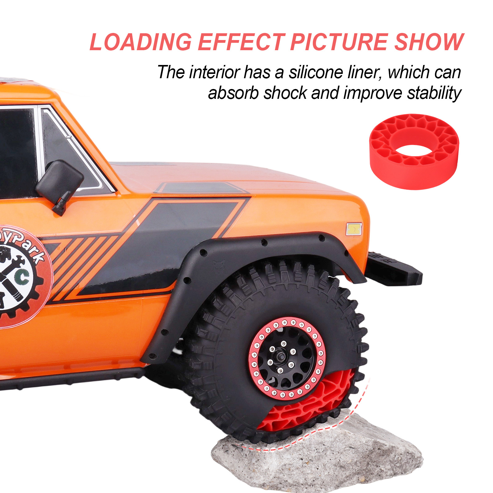 HobbyPark 1.9 Silicone Inserts - Tire Insert Foam ulasan dan harga
