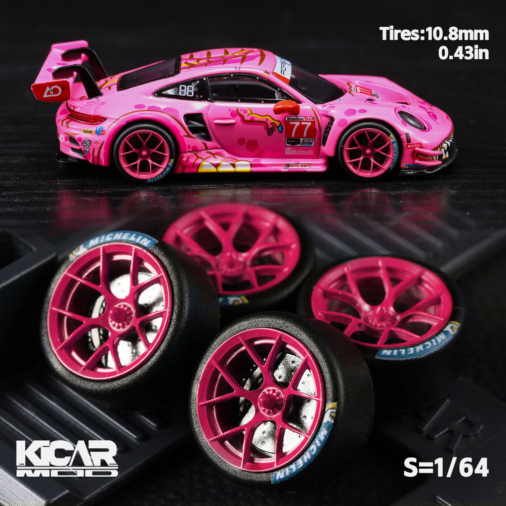 1/64 Model Car Wheels with Rub - Tire Insert Foam ulasan dan harga