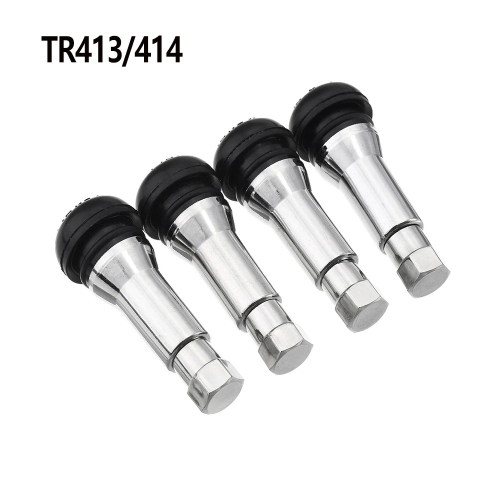 TR413/414 Chrome Aluminium Tub - Tubeless Valve Core ulasan dan harga