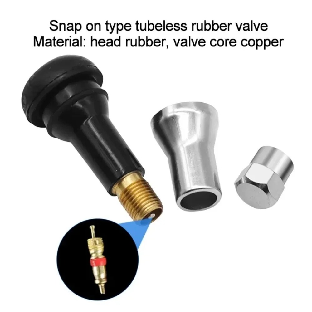 TR413/414 Chrome Aluminium Tub - Tubeless Valve Core ulasan dan harga