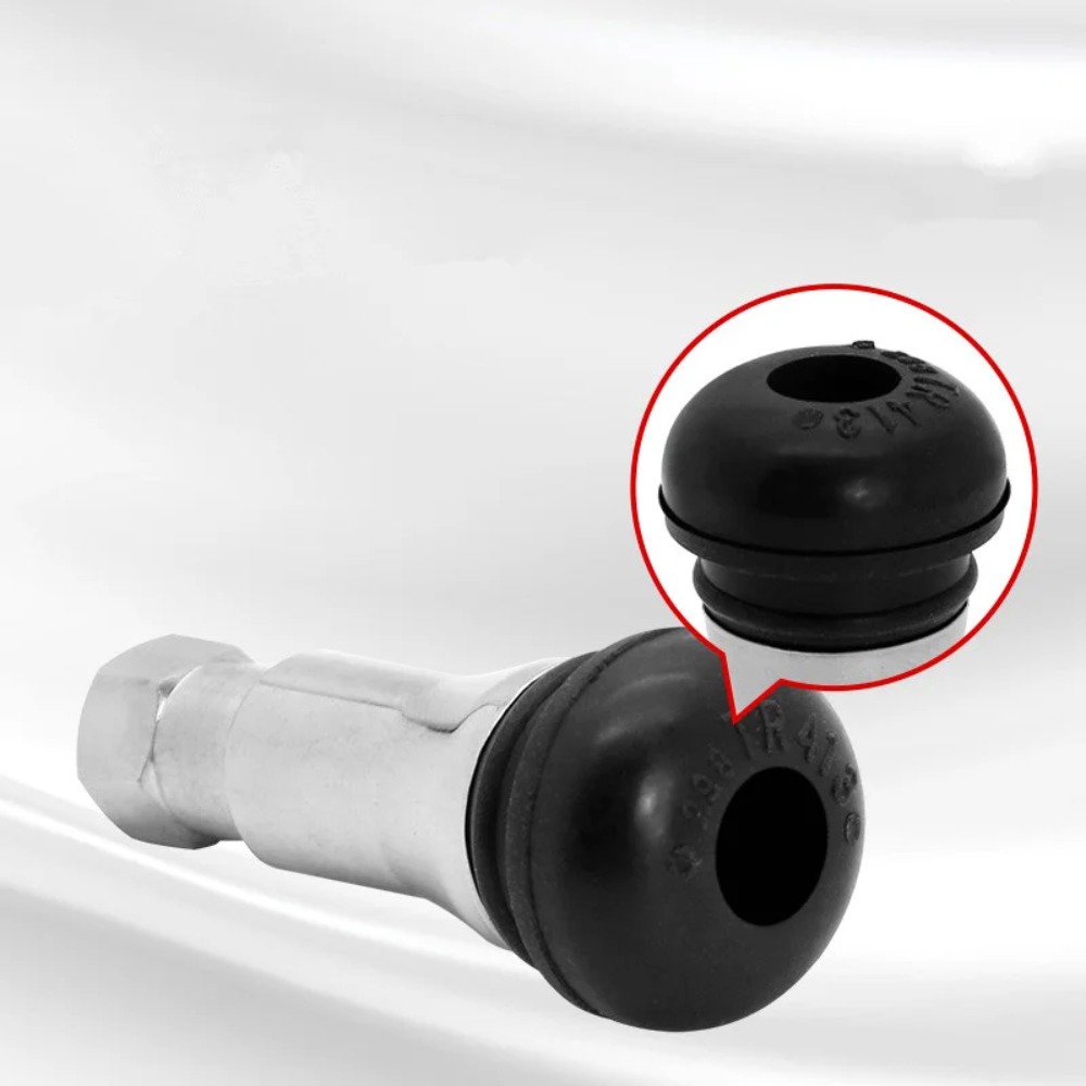 TR413/414 Chrome Aluminium Tub - Tubeless Valve Core ulasan dan harga