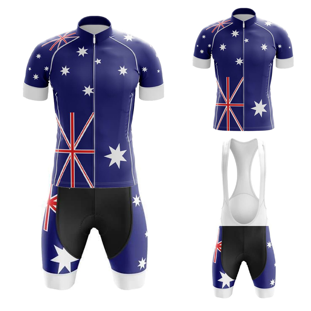 Australia Cycling Jersey Set f - Mountain Biking In Australia ulasan dan harga