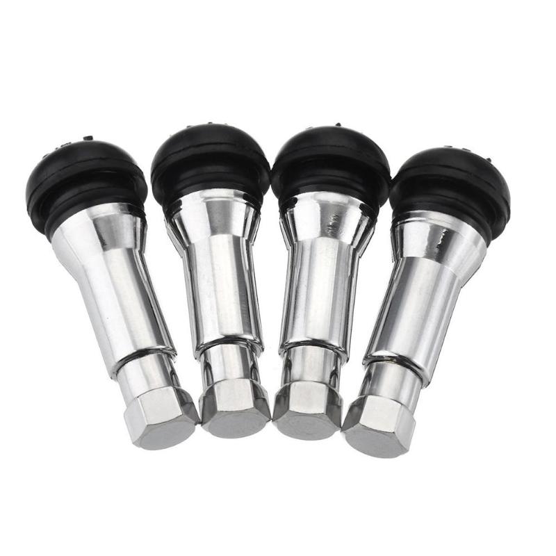 4Pcs/Set TR414 Chrome Aluminiu - Tubeless Valve Core ulasan dan harga