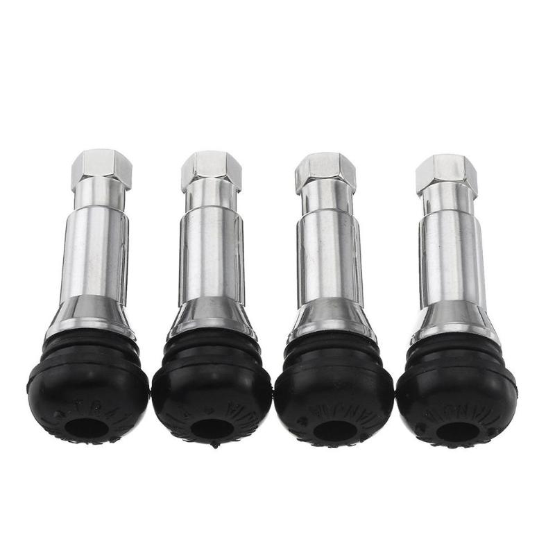 4Pcs/Set TR414 Chrome Aluminiu - Tubeless Valve Core ulasan dan harga