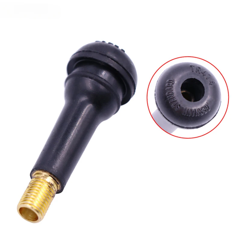 Black TR414 Tubeless Car Wheel - Tubeless Valve Core ulasan dan harga